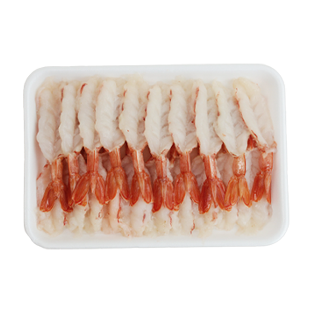 AGENTINA SUSHI EBI 3L,4L,5L (HIRAKI-ARGEN) กุ้งซูซิอาร์เจนตินาร์ผ่าผีเสื้อ 3L,4L,5L