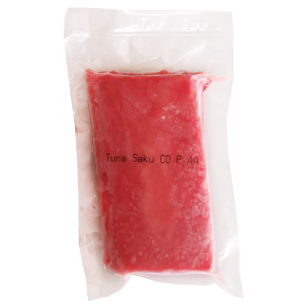 เนื้อทูน่าแช่แข็ง พรีเมี่ยม AA - TUNA SAKU PREMIUM P AA