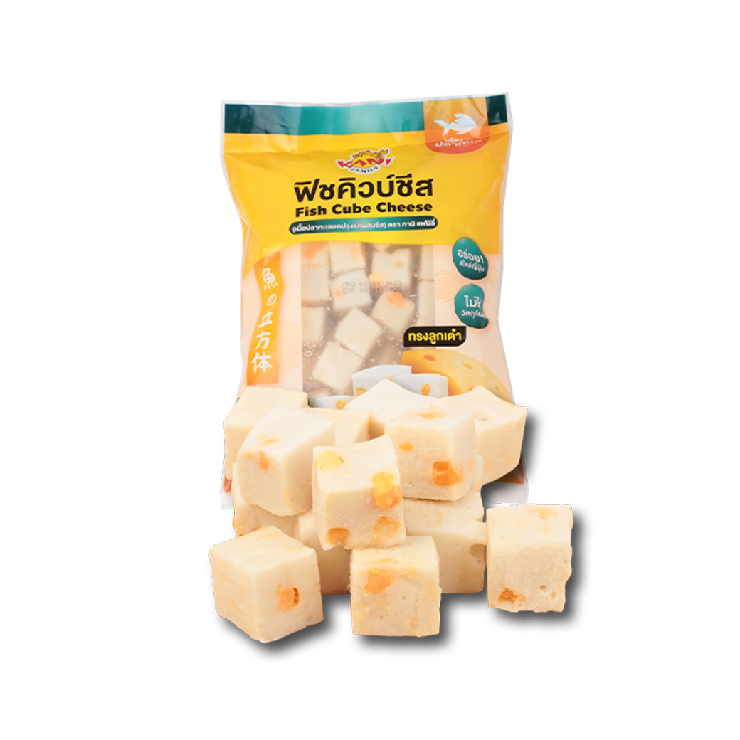 ISH CUBE CHEESE ฟิชคิวน์ชีส 500 g, 62-64pcs./Pack